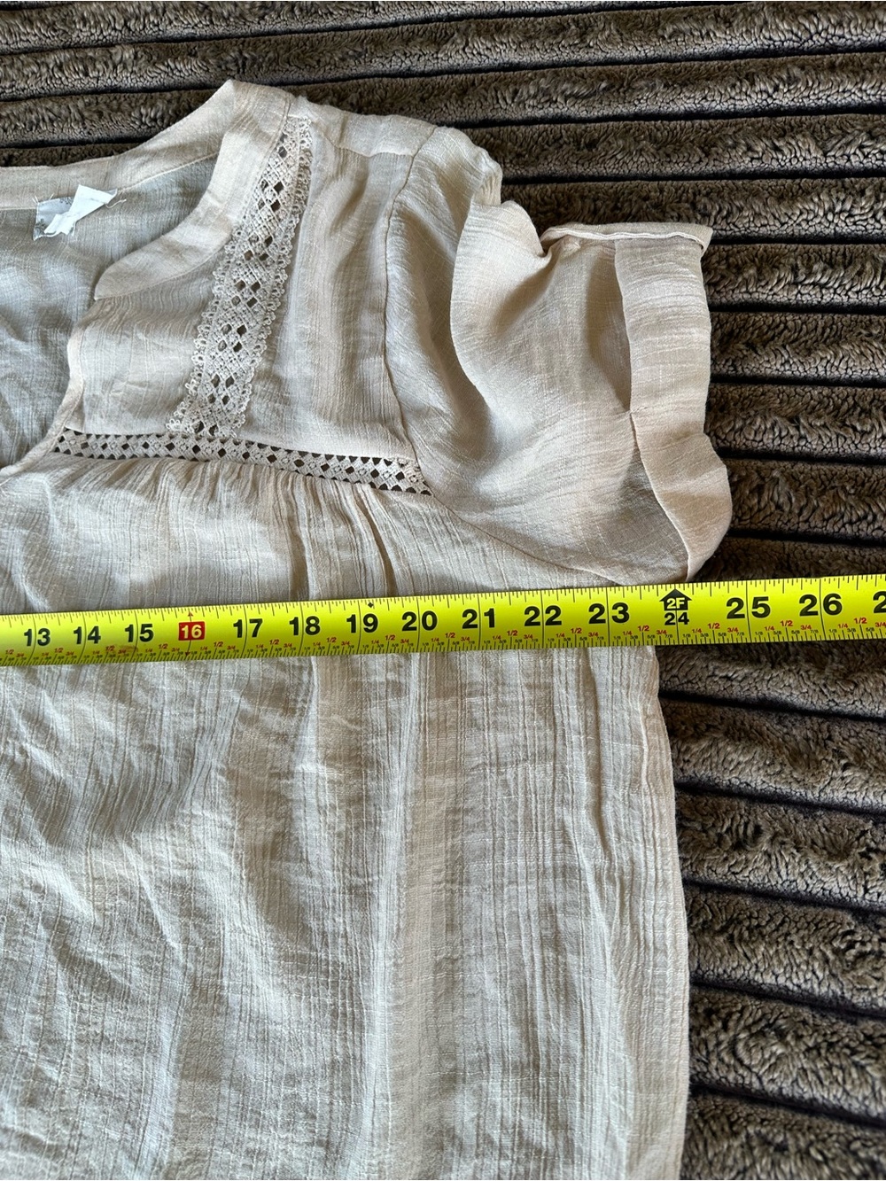 π5 for $45π perch top blouse shirt size 1X - Picture 6 of 8